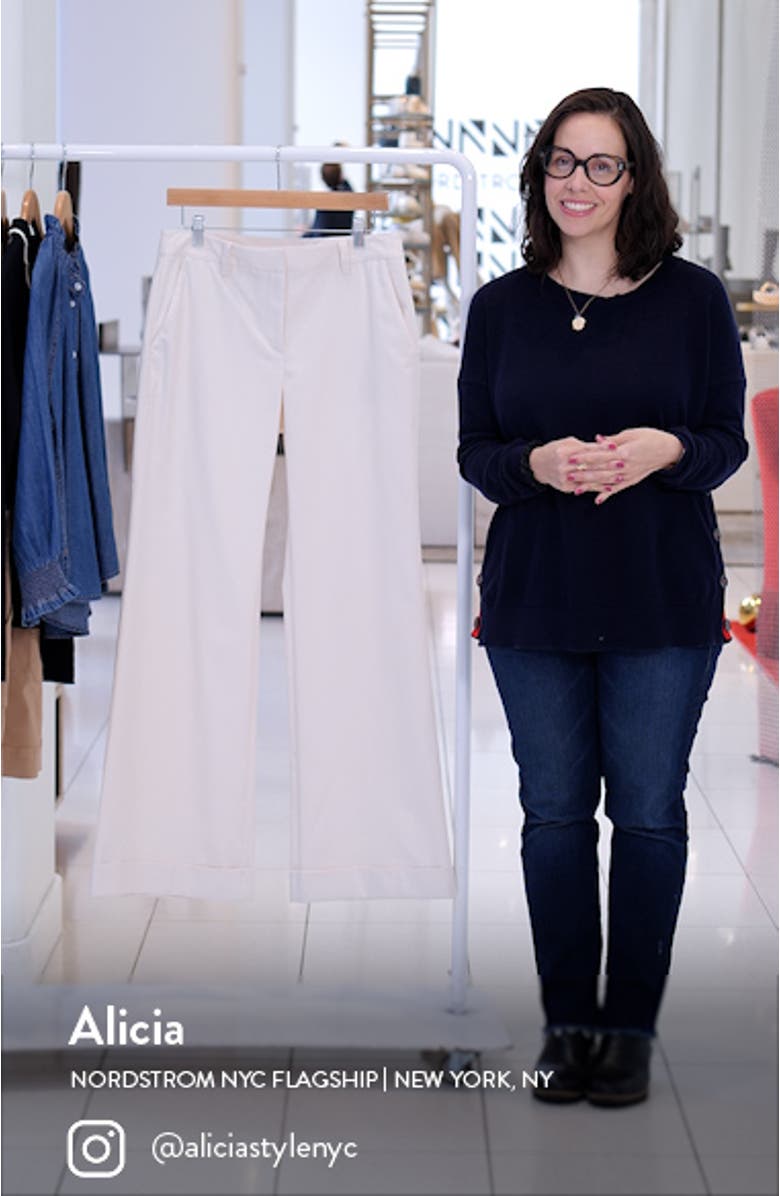 Howard Cuffed Wide Leg Pants, sales video thumbnail