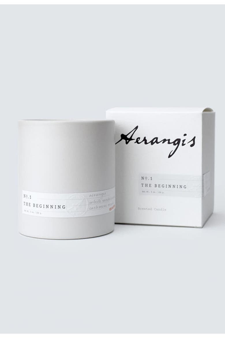 No. 1 The Beginning Candle, Alternate, color, White