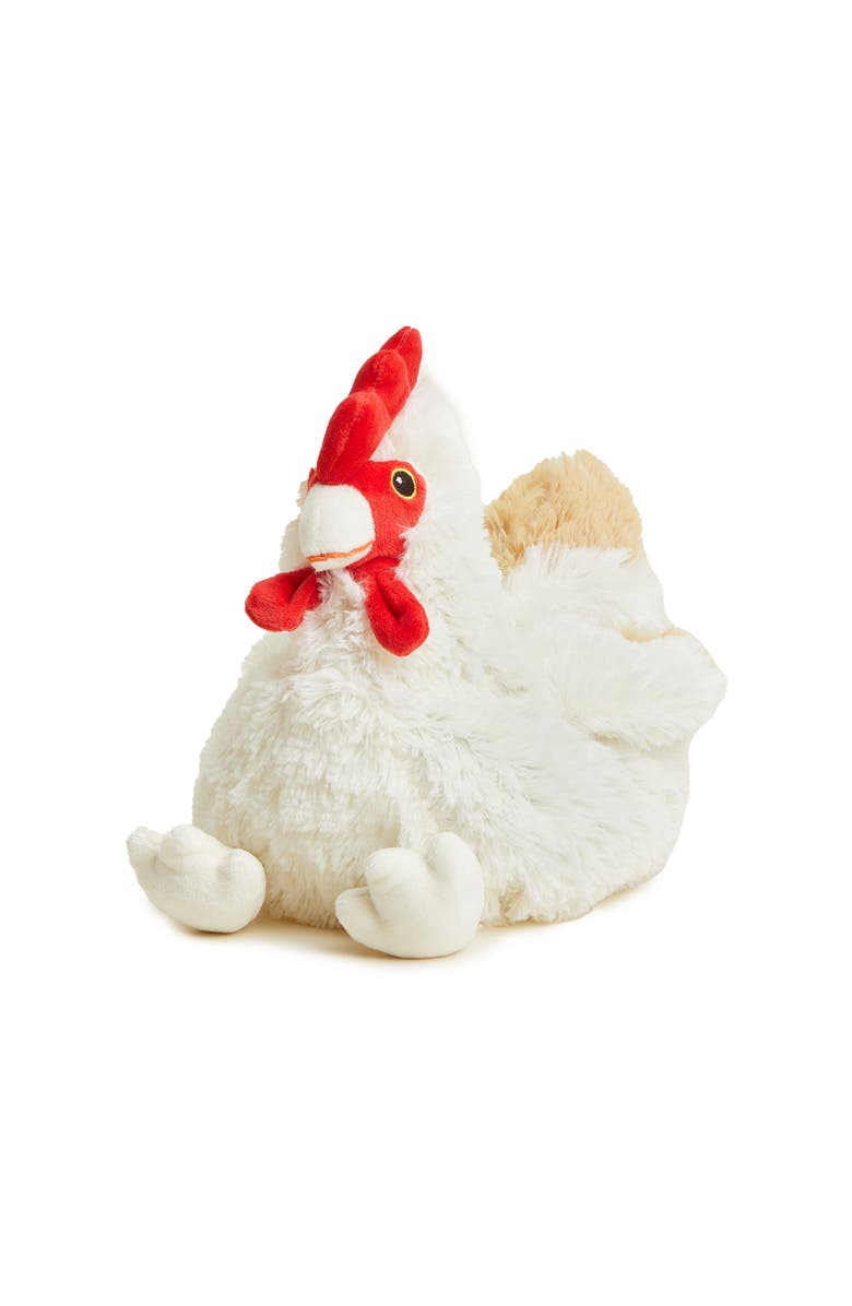 Warmies Chicken Plush Toy, Main, color, Light Beige