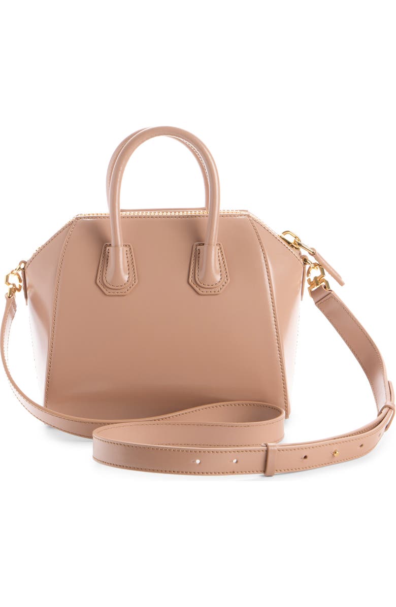 Givenchy Mini Antigona Leather Satchel, Alternate, color, 682-Blush Pink