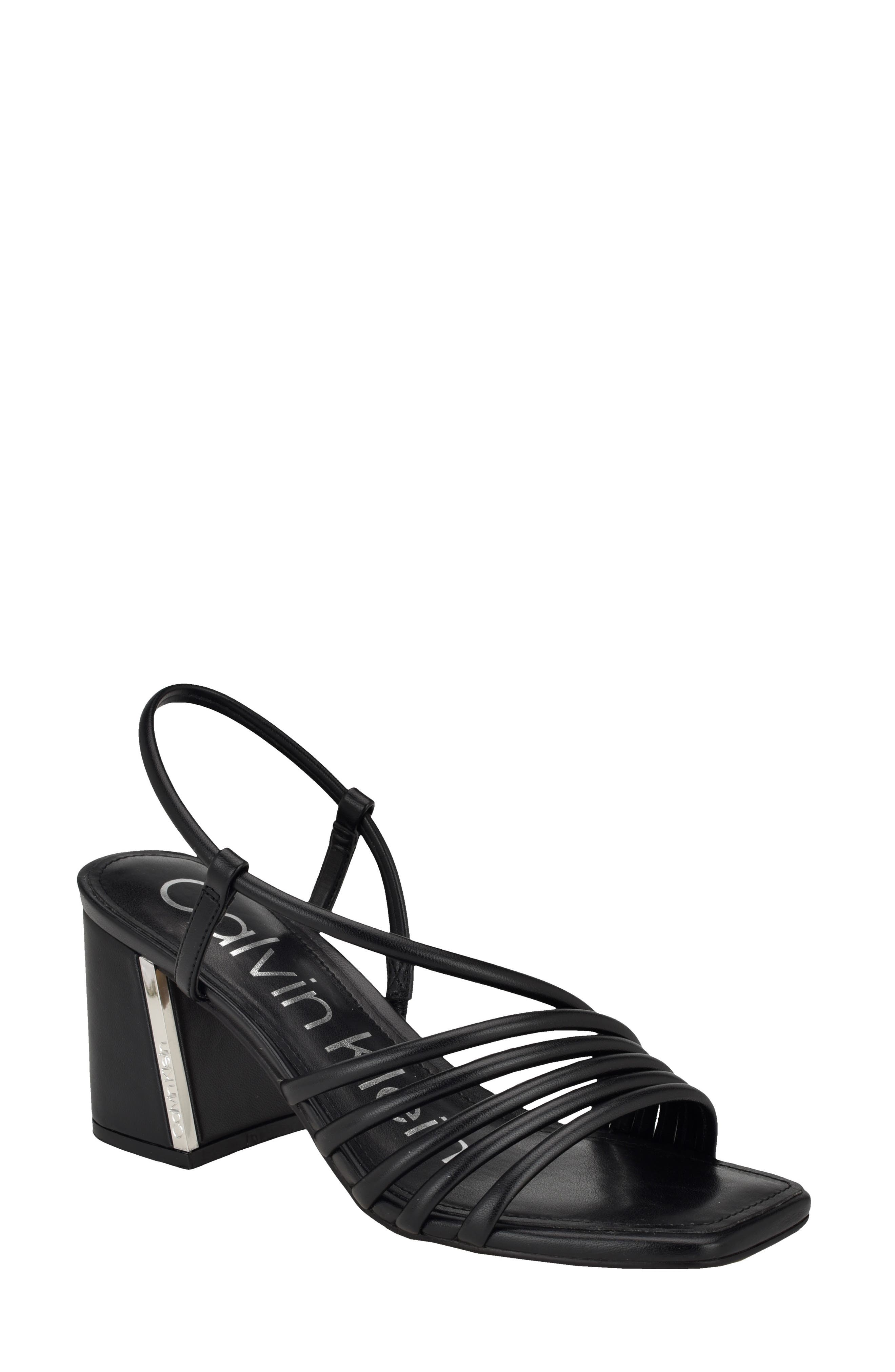 Calvin Klein Holand Strappy Sandal, Main, color, 