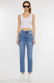 KanCan Adaline Essentials High Rise Slim Straight Jeans