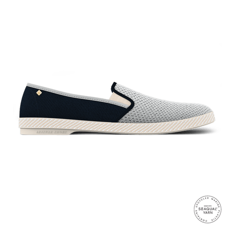 Classic Canvas & Mesh Slip-On Loafer