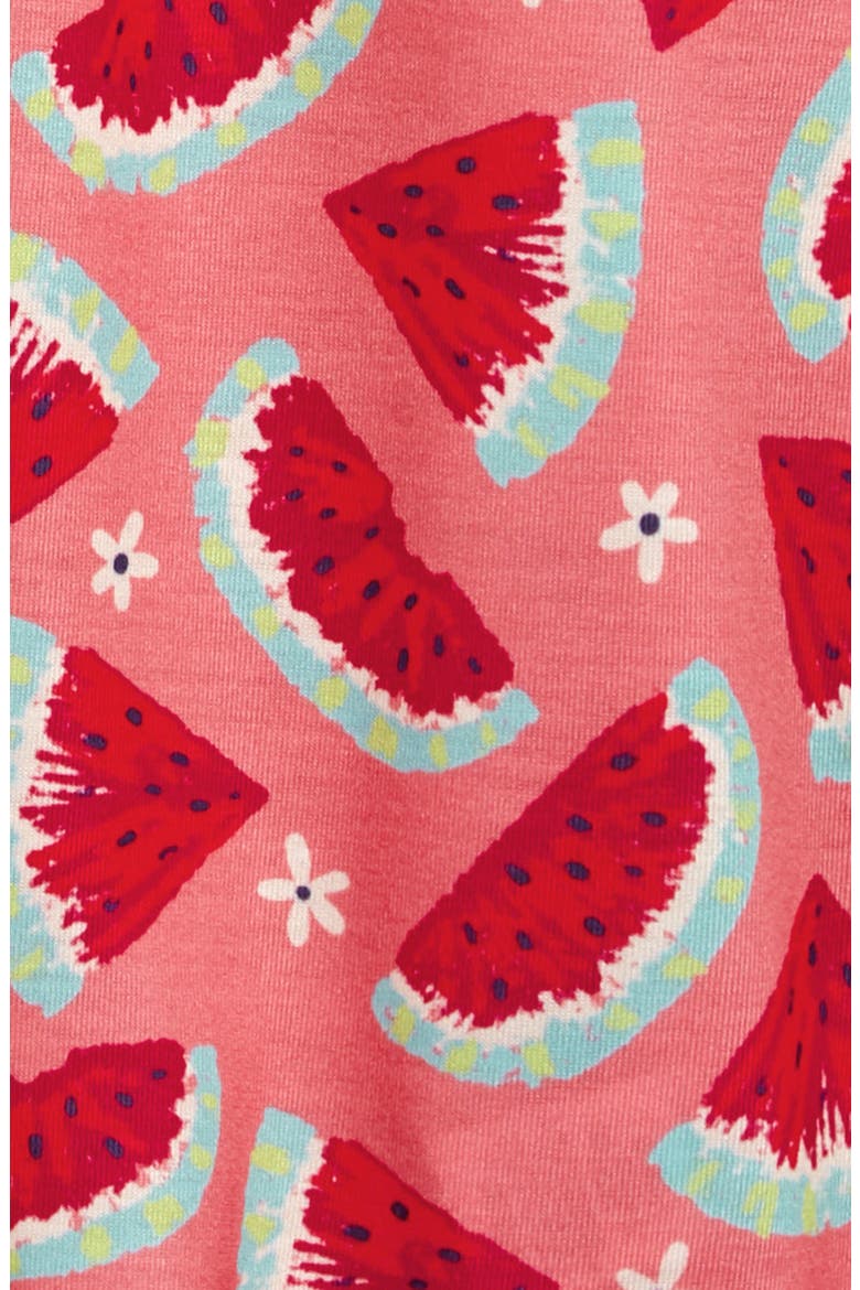 Watermelon Slices Nightgown, Alternate, color, PINK
