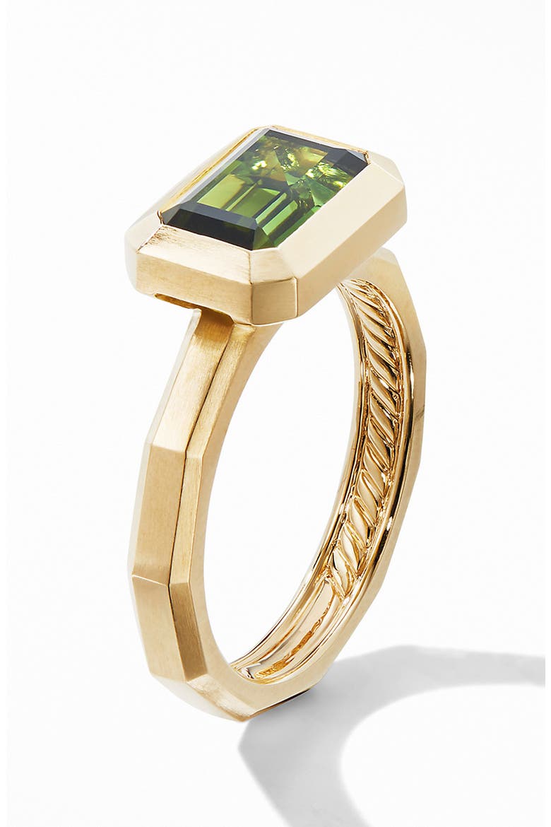 Novella Ring in 18K Yellow Gold, Alternate, color, GREEN TOURMALINE