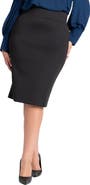 ELOQUII Neoprene Pencil Skirt