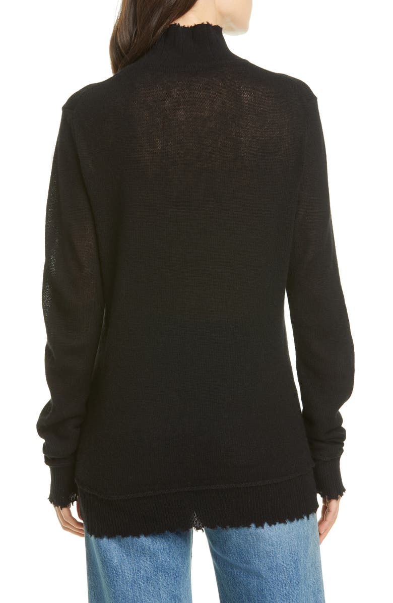 R13 Distressed Cashmere Sweater, Alternate, color, 