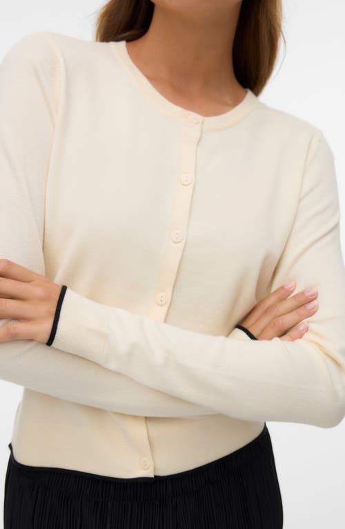 Vero Moda Breeze Cardigan In Neutral