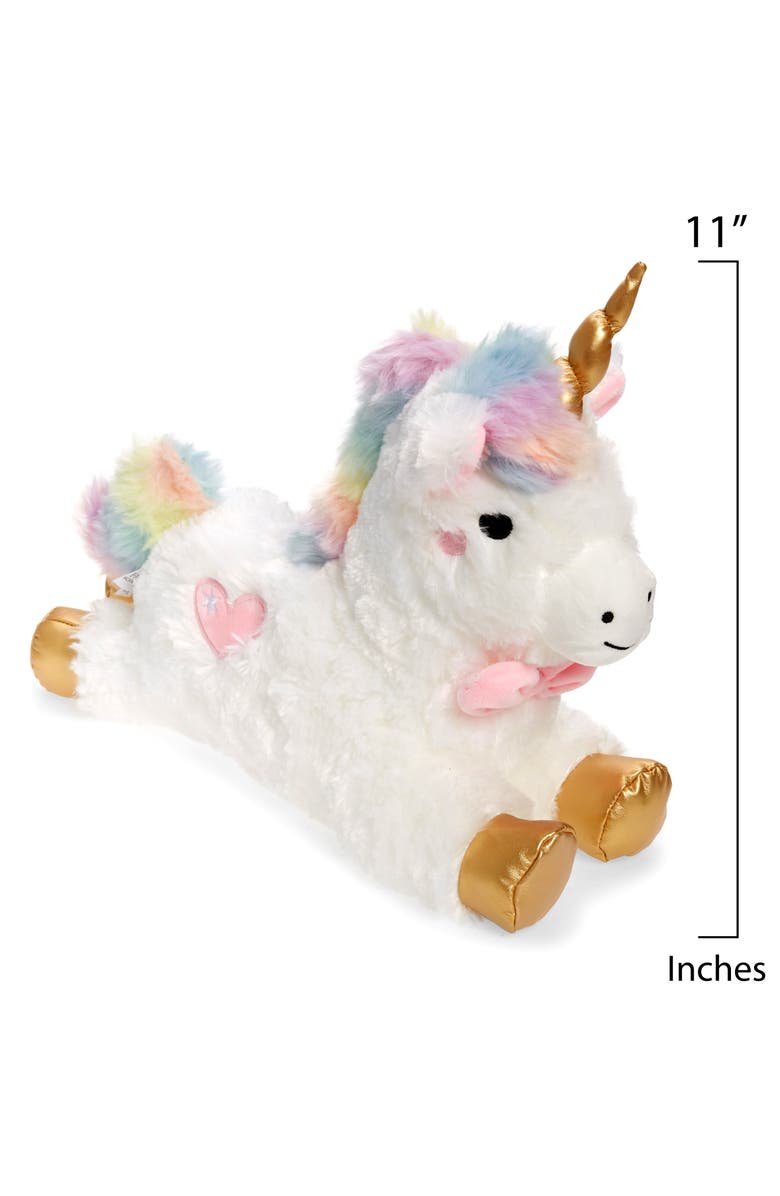 FAO Schwarz Musical & Light-Up Plush Unicorn, Alternate, color, 