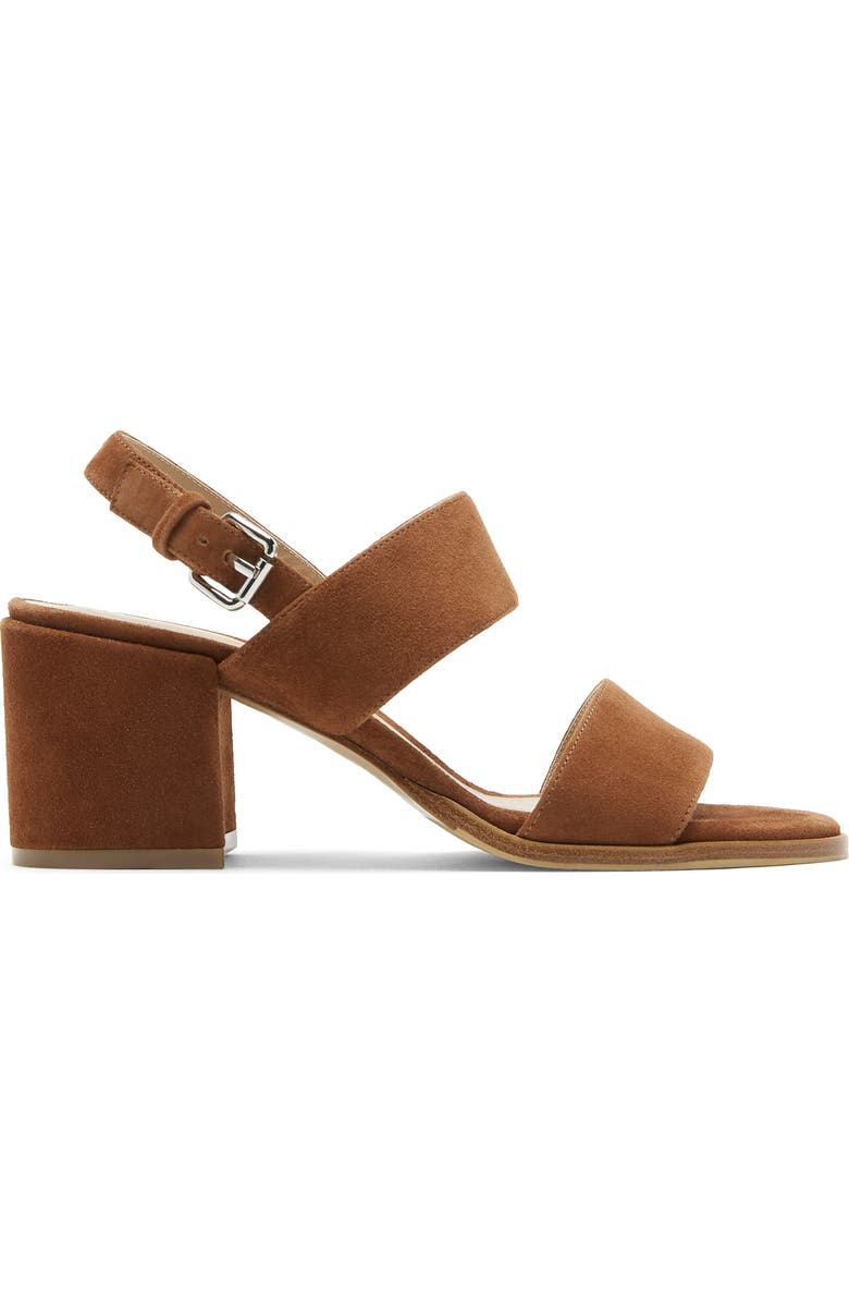 La Canadienne Flemming Sandal, Alternate, color, Cafe Suede
