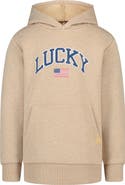 Lucky Brand Kids' Lucky Flag Graphic Hoodie