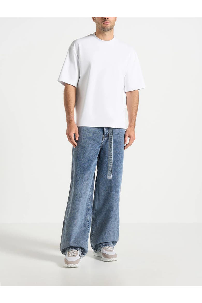 Relaxed Fit Cotton T-Shirt, Alternate, color, White