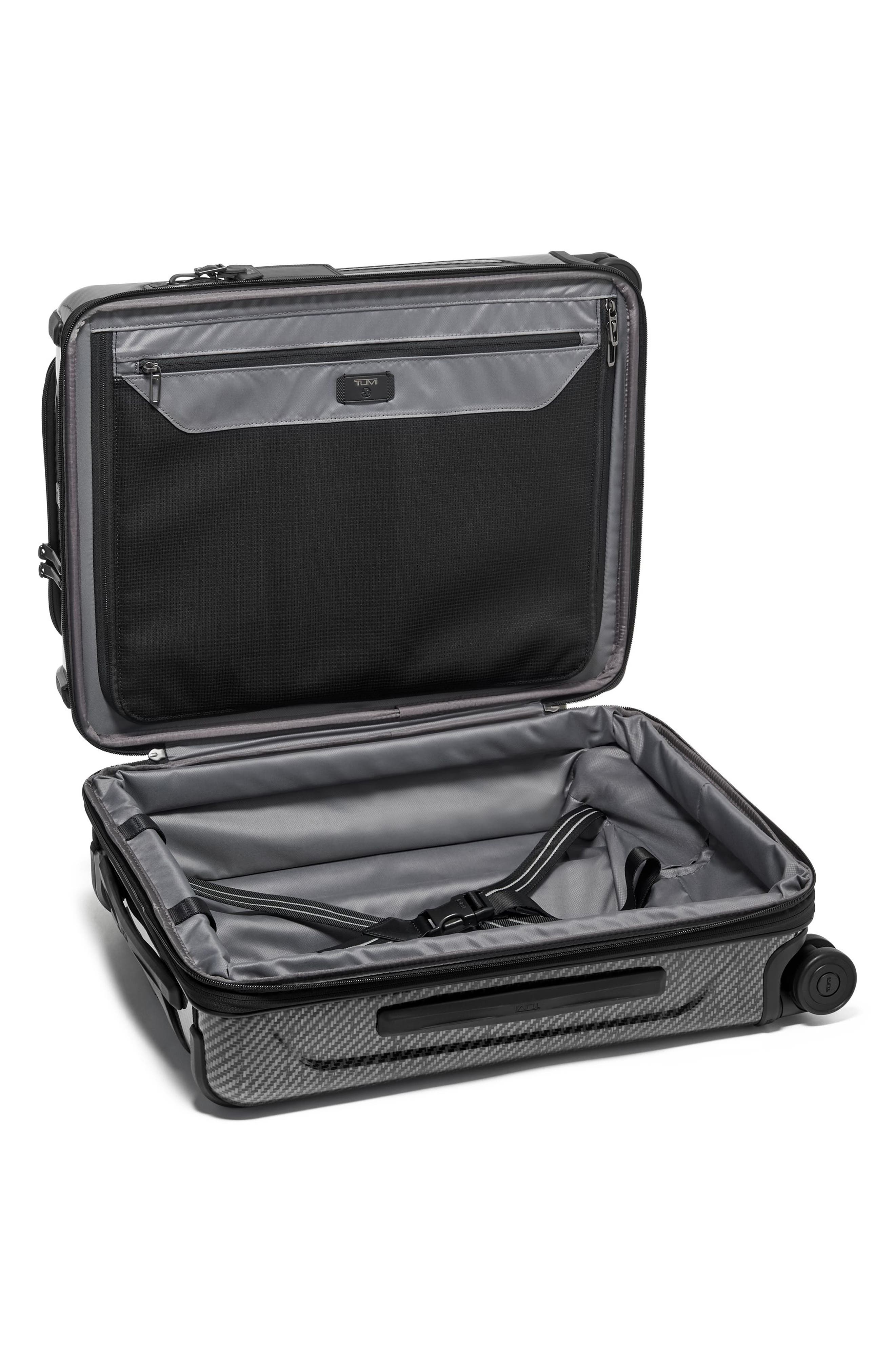 TUMI Tegra-Lite<sup>®</sup> Continental Expandable Spinner Carry-On Bag, Alternate, color, Black/ Graphite