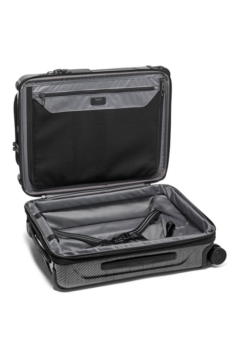 Tegra-Lite® Large Front Pocket Expandable Carry-On, Alternate, color, BLACK/ GRAPHITE
