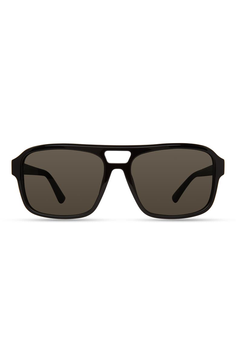Derek Lam 10 Crosby Ryanne Sunglasses, Main, color, Black