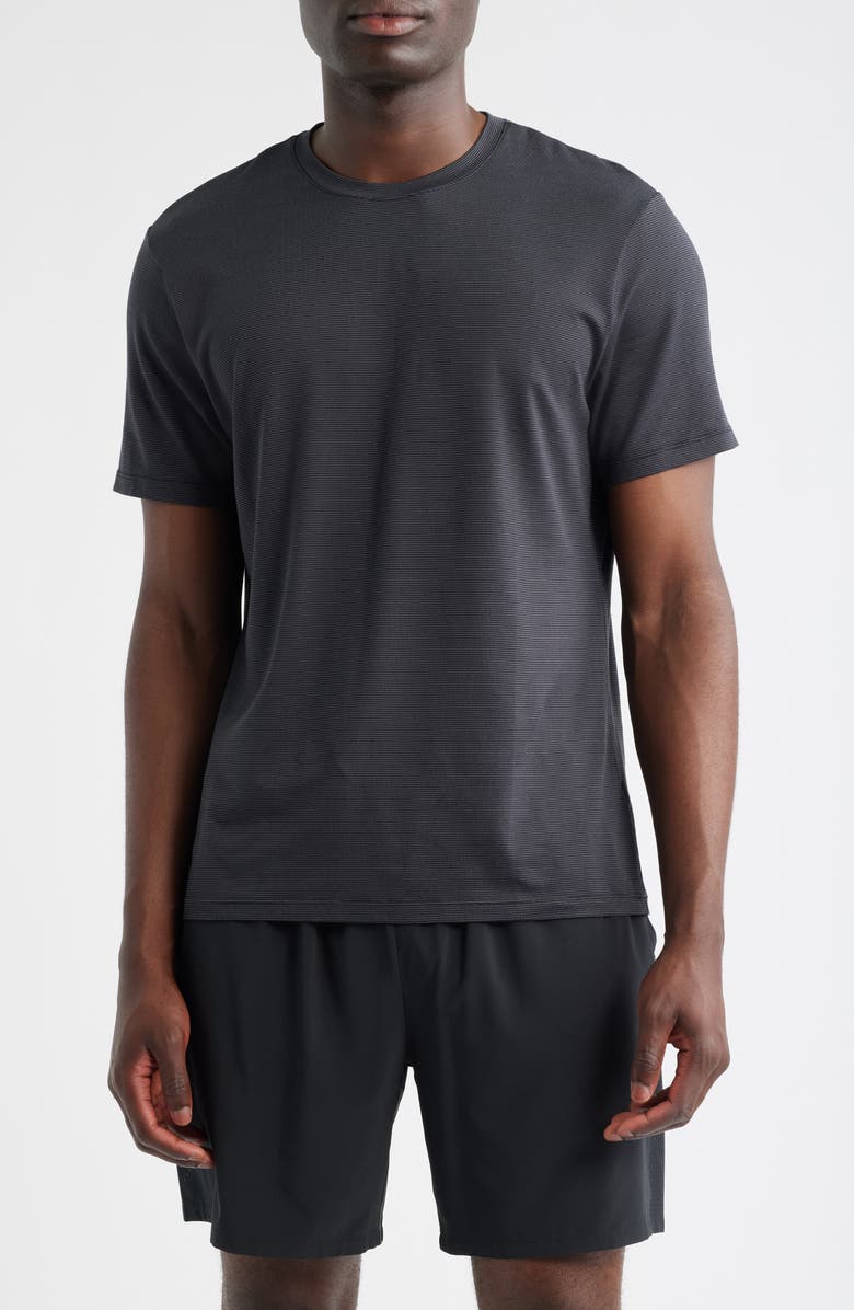 Zella Dynamic Stripe T-Shirt, Main, color,