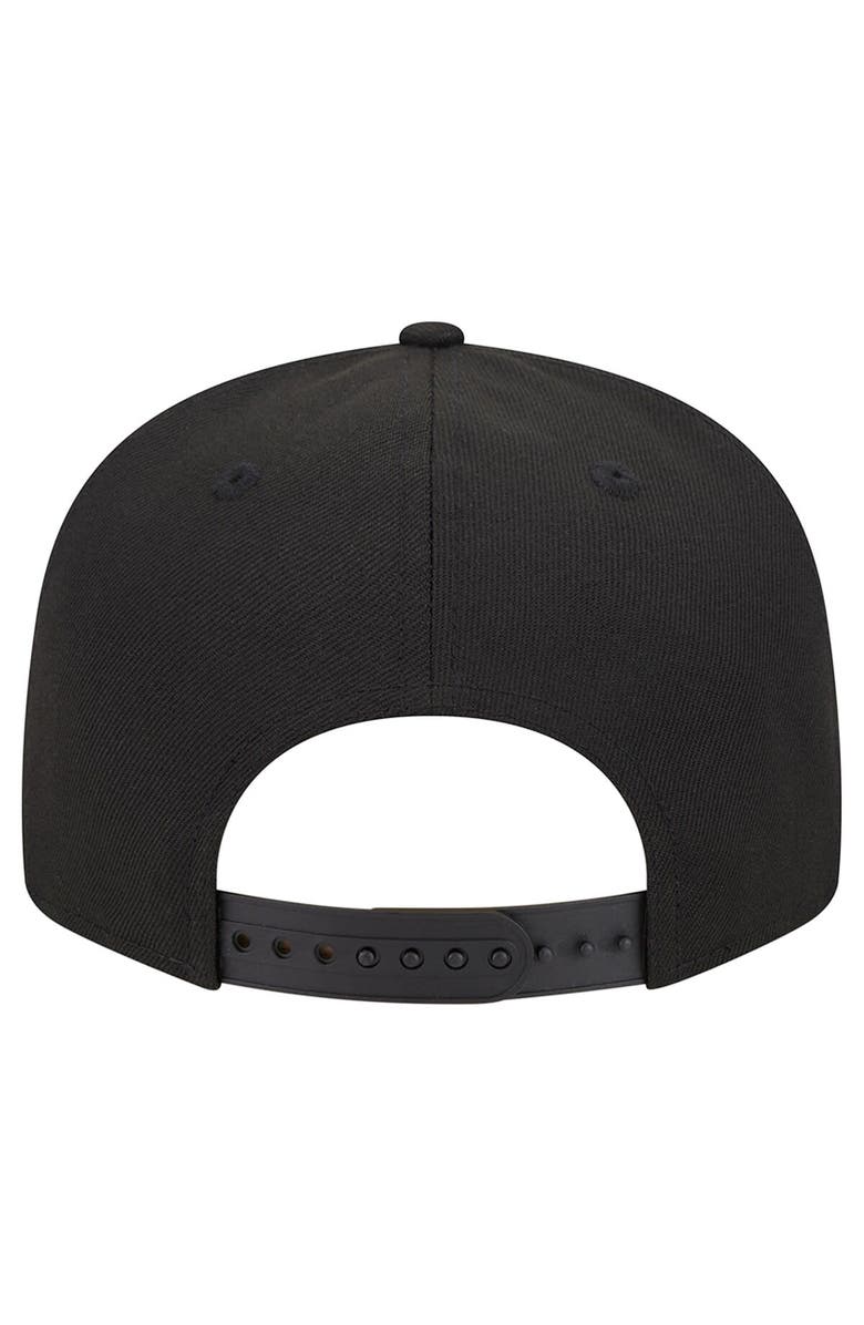 New Era Men's New Era Black Inter Miami CF Jumbo 9FIFTY Snapback Hat, Alternate, color,