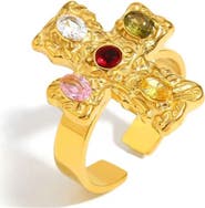 VIDAKUSH Belvedere Cross Ring
