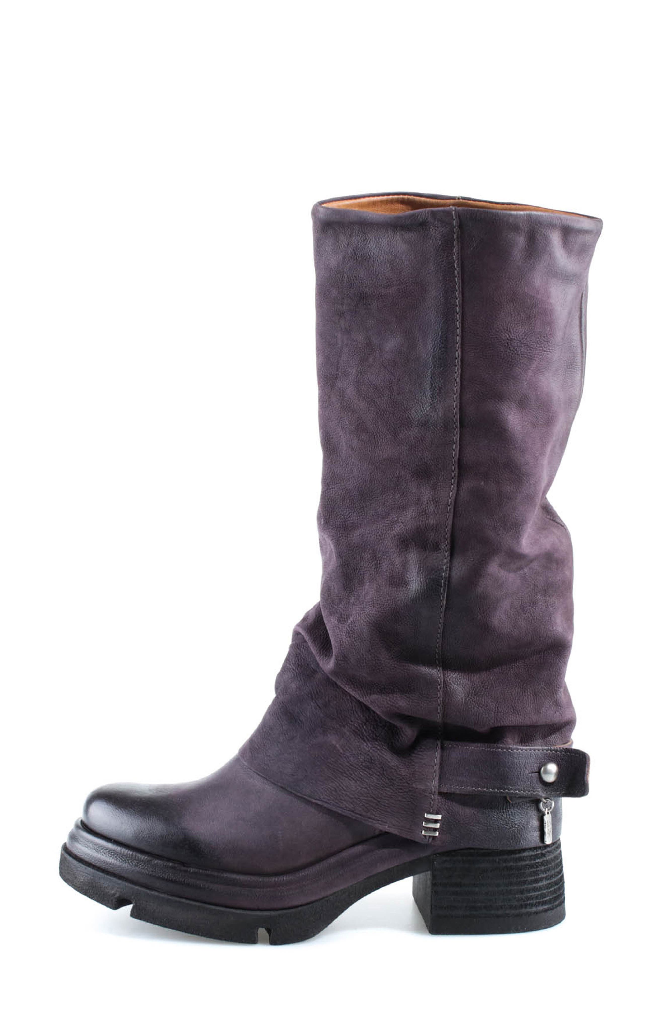 Eagen Knee High Boot, Alternate, color, EGGPLANT