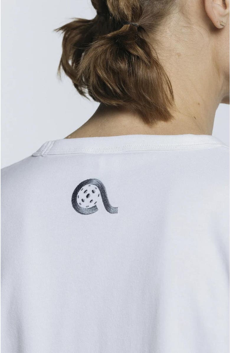 AVI Pickleball Top, Alternate, color, White Lotus