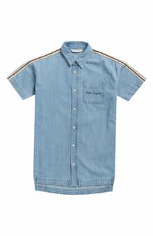 Kids' Track Chambray Shirtdress