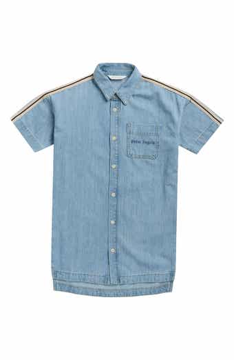 Kids' Track Chambray Shirtdress