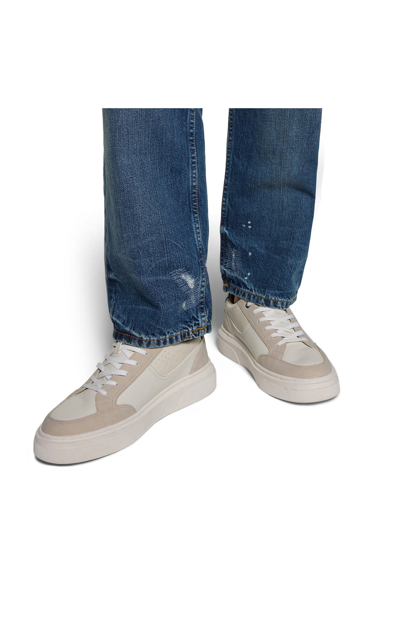 ALDO Oakdale Sneaker, Alternate, color, Other White