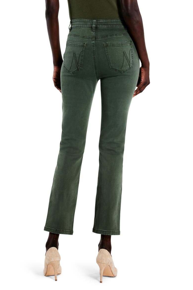 High Waist Ankle Straight Leg Jeans, Alternate, color, BRIAR