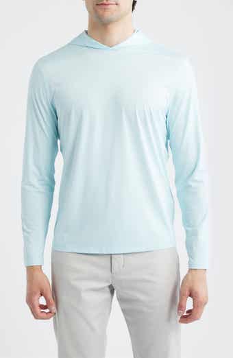 Mélange Ice Stretch Nylon Golf Hoodie
