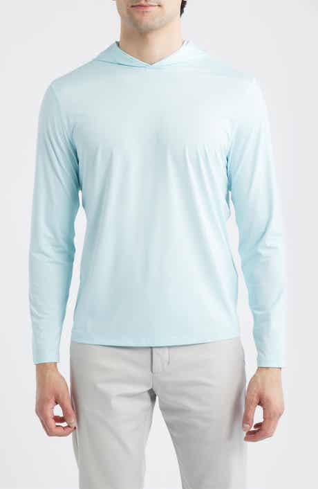 Mélange Ice Stretch Nylon Golf Hoodie