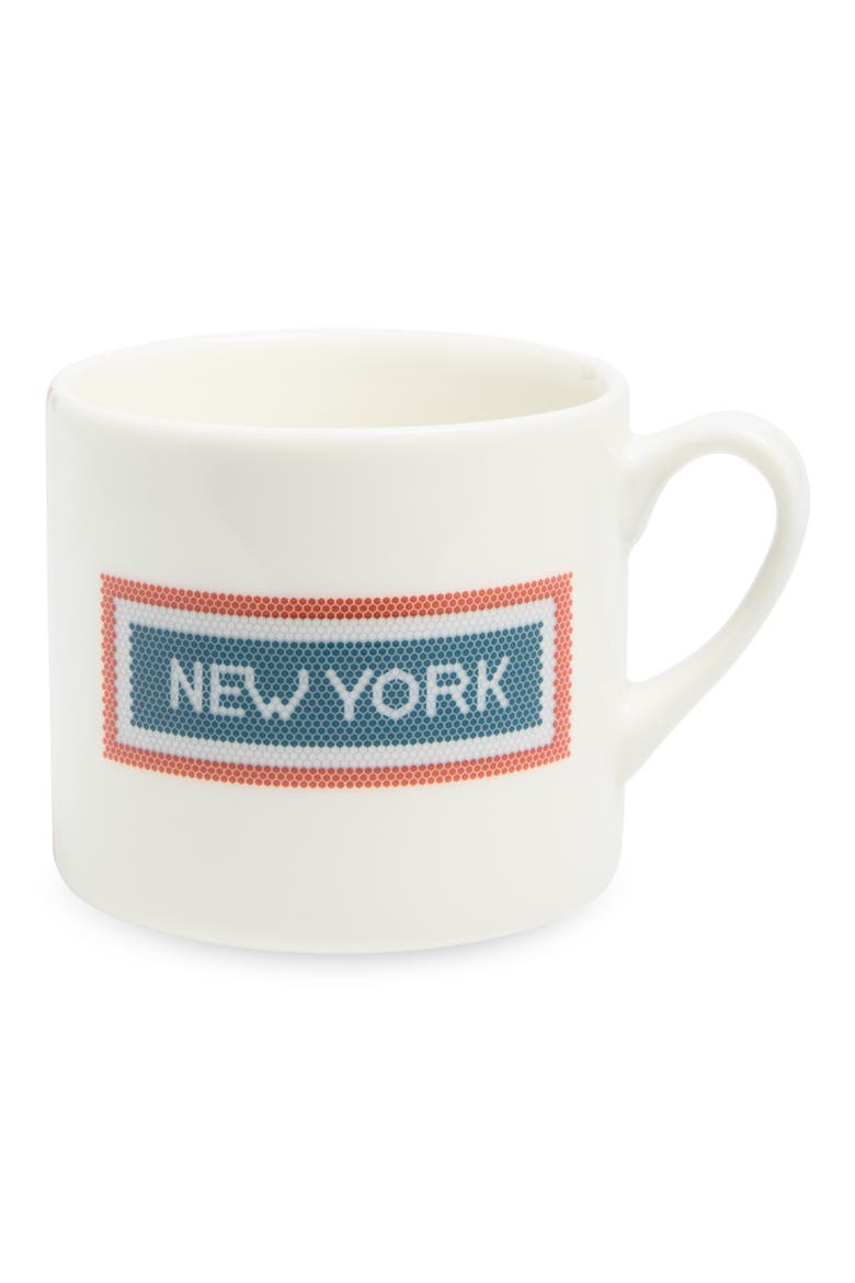 Bridge Tunnel Vision Mug, Main, color, WHITE