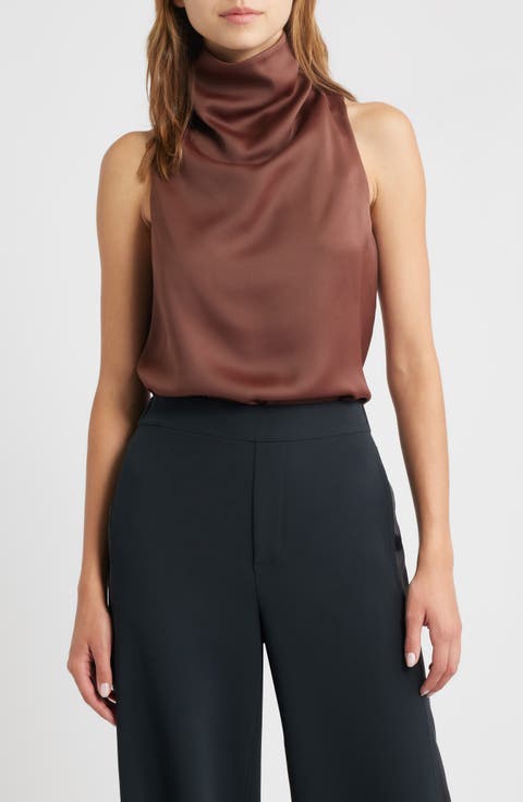 Jana Sleeveless Cowl Neck Top