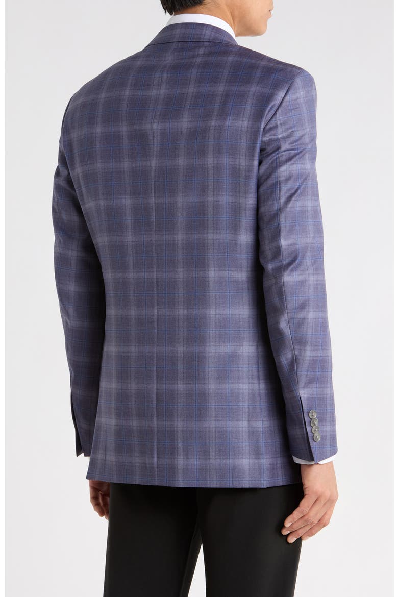 Flynn Classic Wool Sport Coat, Main, color, PURPLE