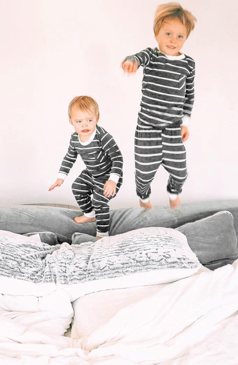 Baby Grey by Everly Grey Everly Grey Kids' Fitted Two-Piece Pajamas, Alternate, color, 