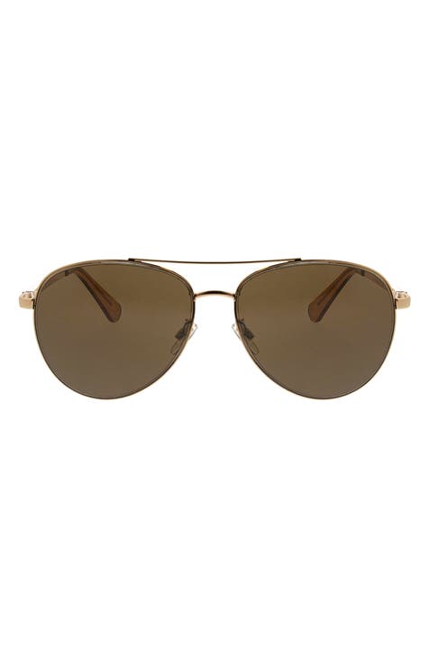 54mm Large Full Rim Aviator Sunglasses