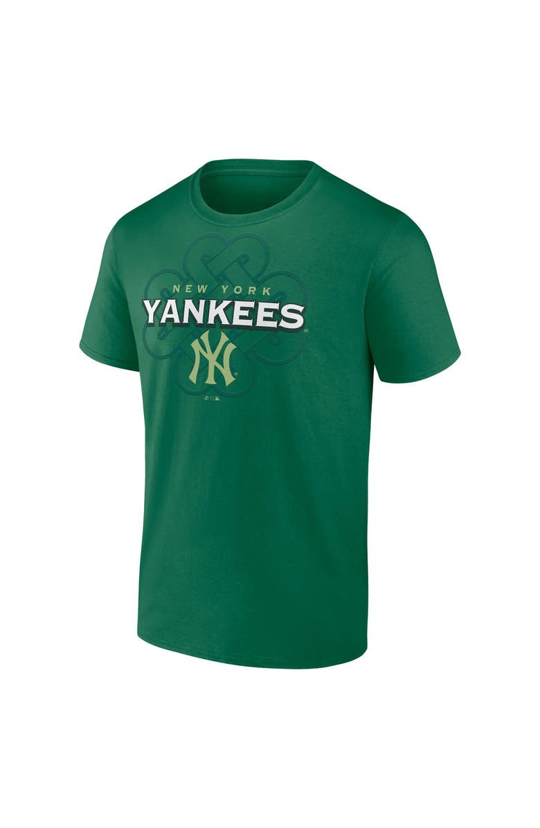 PROFILE Men's Profile Kelly Green New York Yankees Big & Tall Celtic T-Shirt, Alternate, color, Kelly Green