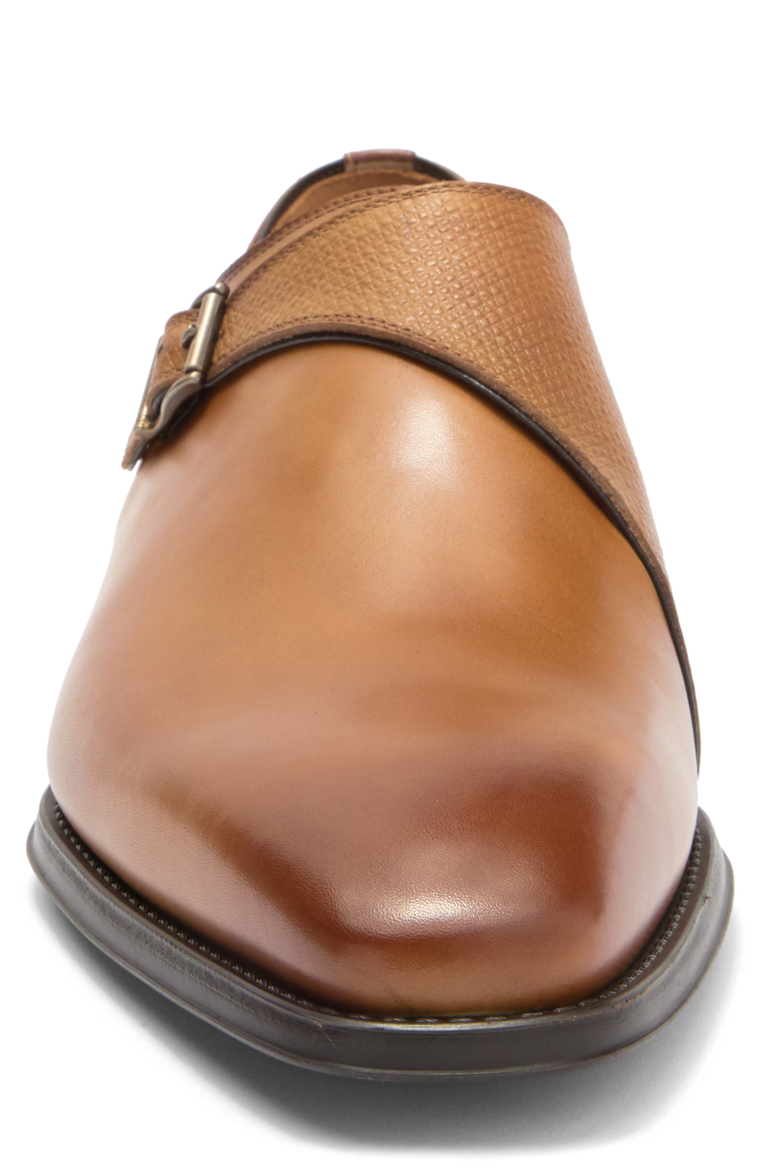 Aneto Monk Strap Loafer, Alternate, color, TAUPE