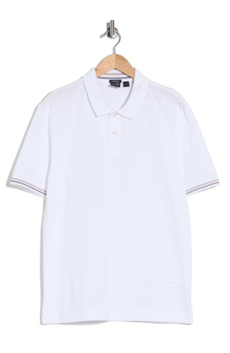 BOSS C-Parlay Cotton Polo, Main, color, White