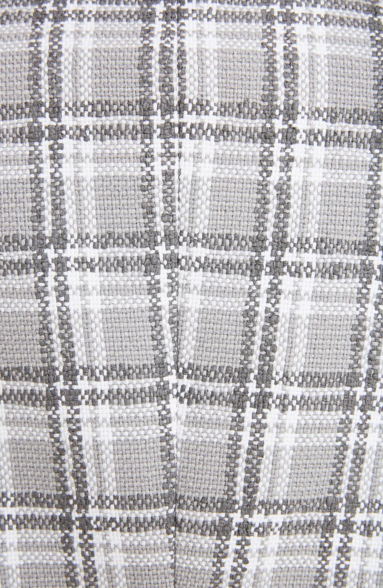 Thom Browne Fray Tweed Coat, Alternate, color, 