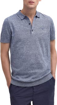 Barbour Buston Cotton & Linen Polo