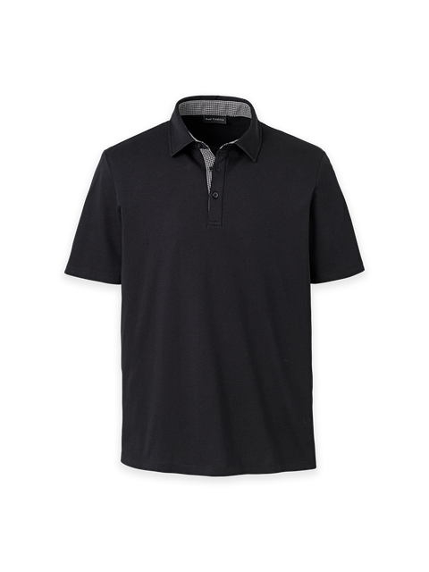 Mercerized Cotton Three Button Polo