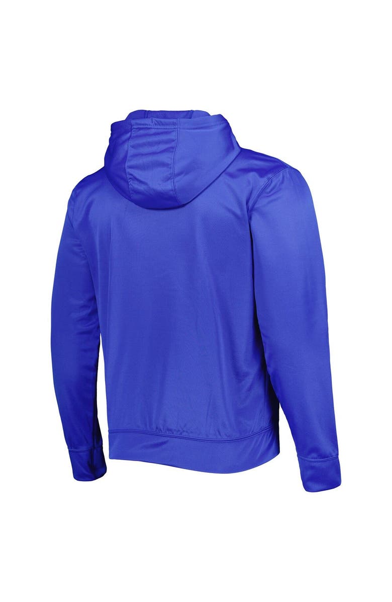 New Era Men's New Era Royal Los Angeles Rams Combine Authentic Split Defense Pullover Hoodie, Alternate, color,