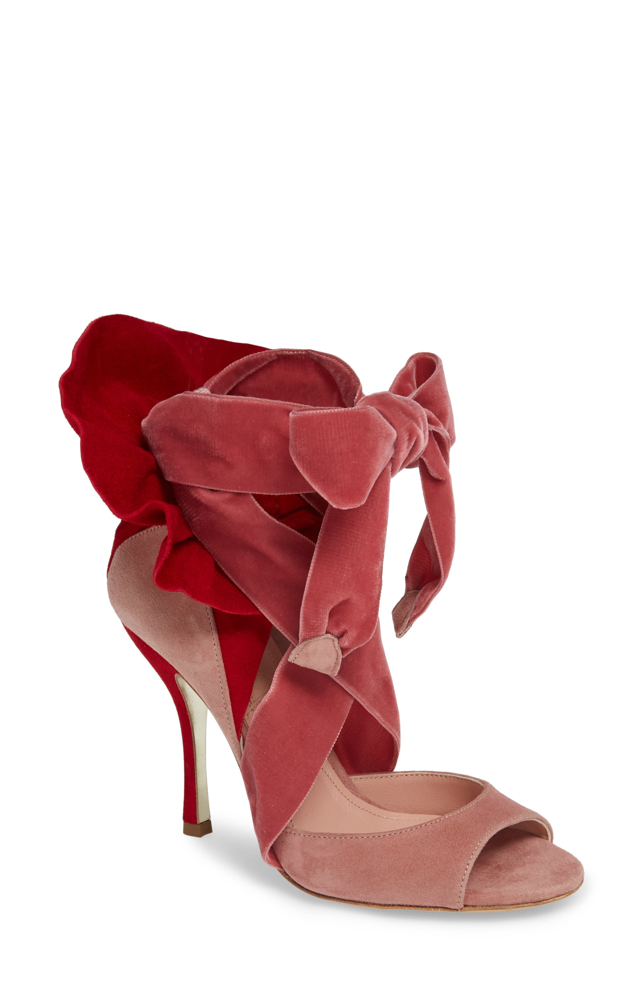 Dahlia Selva Frills For All Sandal, Main, color, 