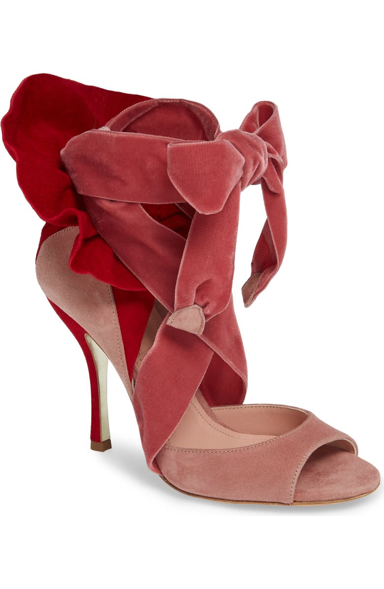 Dahlia Selva Frills For All Sandal, Main, color,