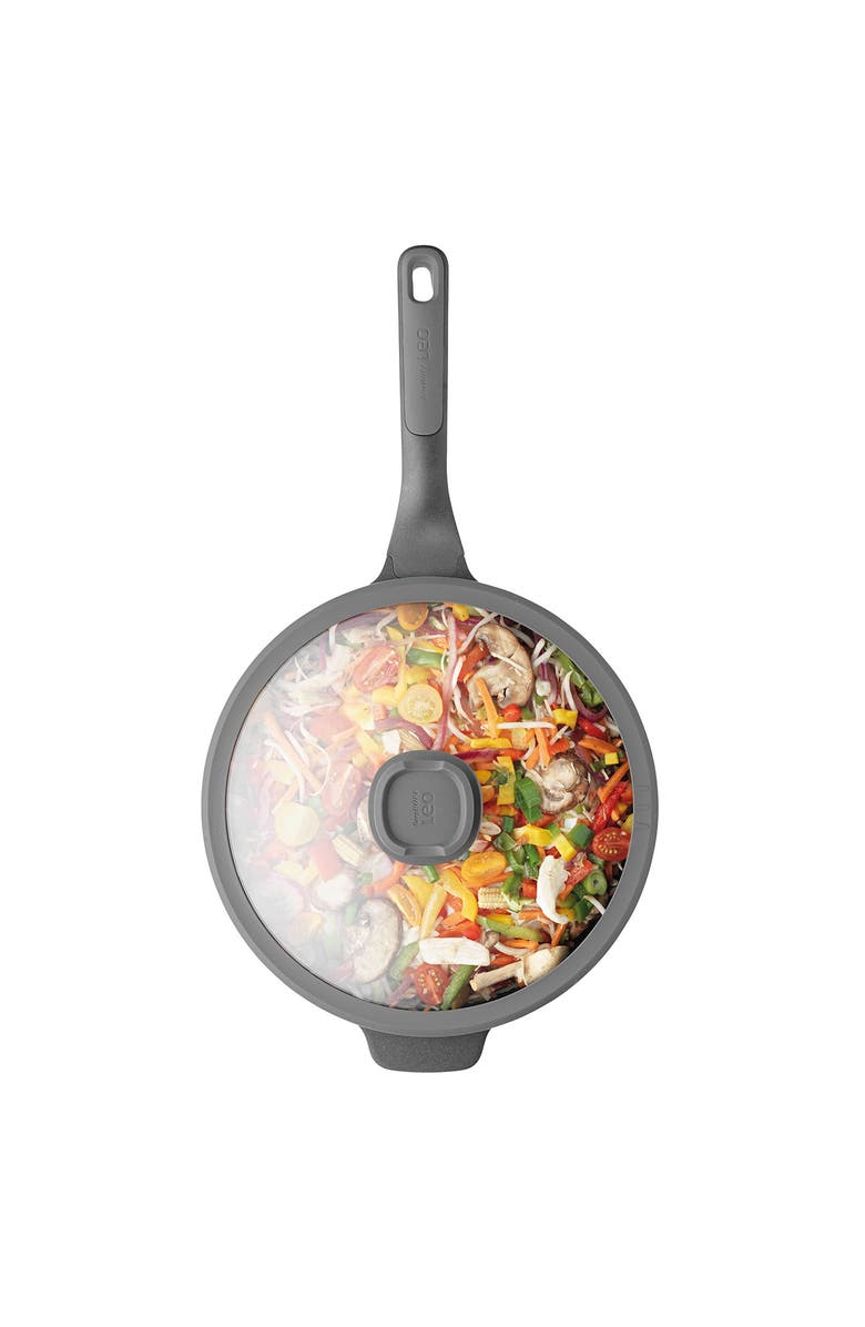BergHOFF Leo Stone+ Wok Pan, Alternate, color, Black