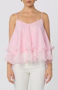 ASTR the Label Kira Tiered Babydoll Top