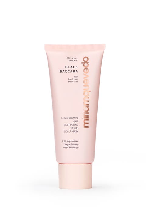 Black Baccara Cellular Breathing Hair Multiplying Scrub Scalp Mask