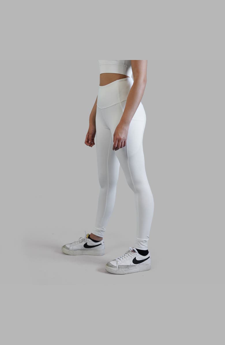 Blvck Whte Legging, Main, color, White