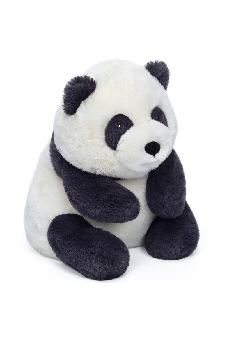 Smiling Panda Momo 9.8in Plush, Alternate, color, Multicolored