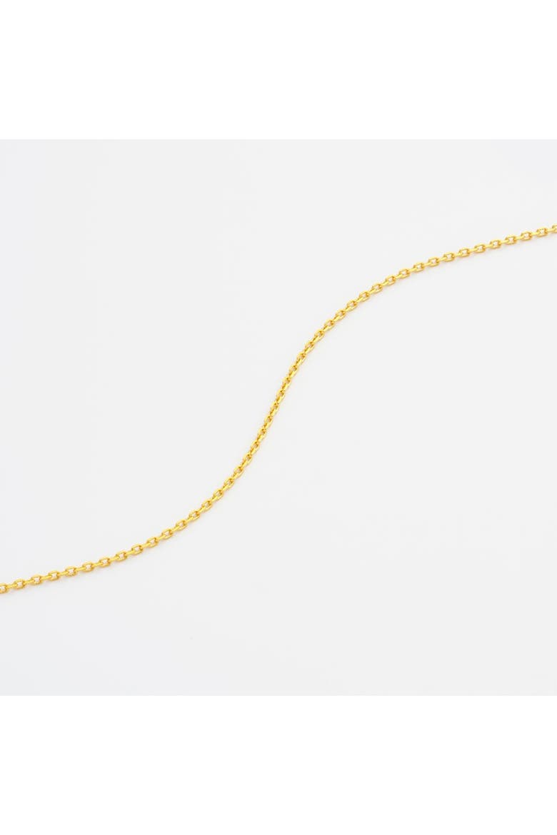 Diamond Cut Cable Chain Bracelet, Alternate, color, Gold 24k